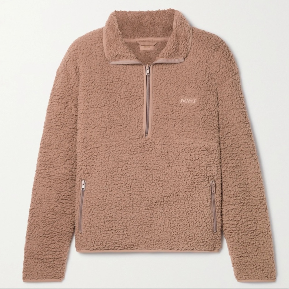 Skims Teddy Jogger & Pullover Set - Tigers Eye - Picture 4 of 5